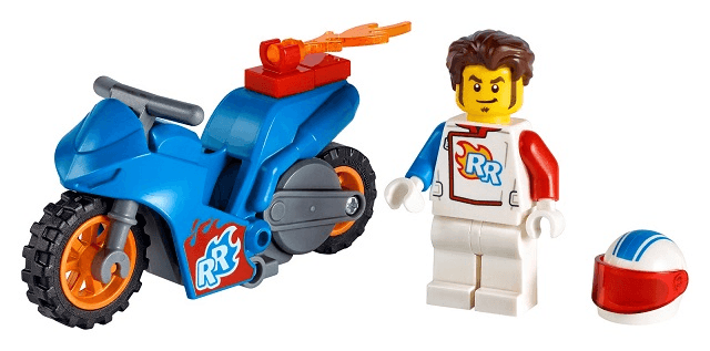 LEGO Rocket Stunt Bike (60298-1) set, 2021