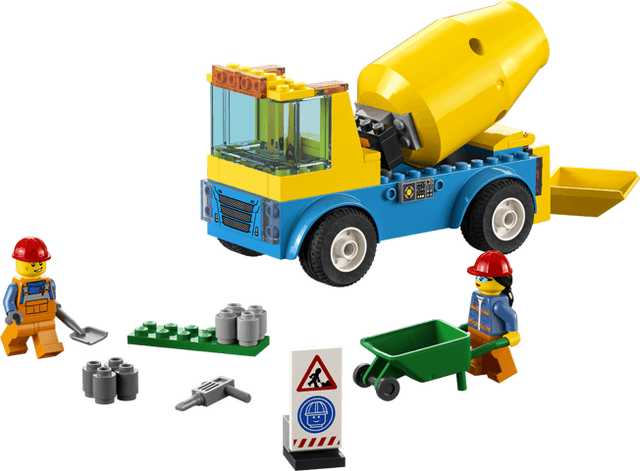 LEGO Cement Mixer Truck (60325-1) set, 2022