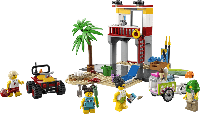 LEGO Beach Lifeguard Station (60328-1) set, 2022