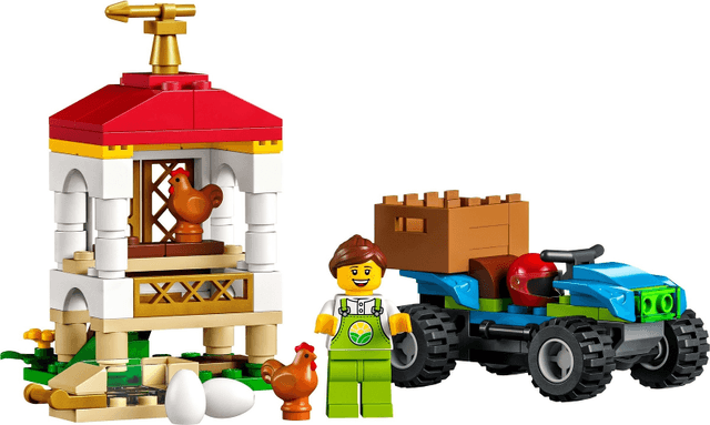 LEGO Chicken Henhouse (60344-1) set, 2022
