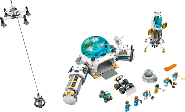 LEGO Lunar Research Base (60350-1) set, 2022