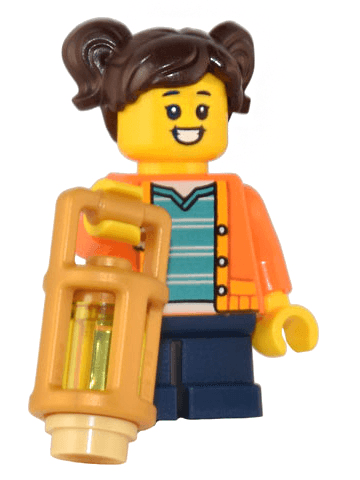 LEGO Advent Calendar 2022, City (Day 14) - Maddy with Lantern (60352-15) set, 2022