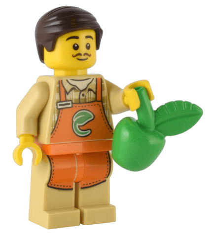 LEGO Advent Calendar 2022, City (Day 19) - Mr. Produce with Apple (60352-20) set, 2022