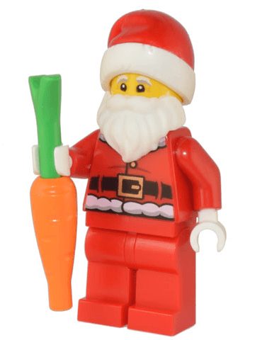 LEGO Advent Calendar 2022, City (Day 24) - Santa with Carrot (60352-25) set, 2022