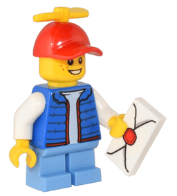 Advent Calendar 2022, City (Day  2) - Billy with Letter