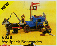 LEGO Wolfpack Renegades (6038-1) set