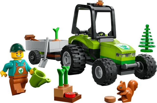 LEGO Park Tractor (60390-1) set, 2023