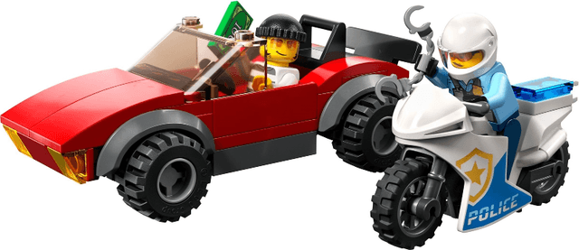 LEGO Police Bike Car Chase (60392-1) set, 2023