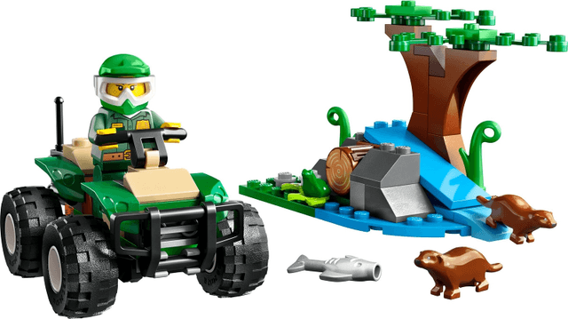 LEGO ATV and Otter Habitat (60394-1) set, 2023