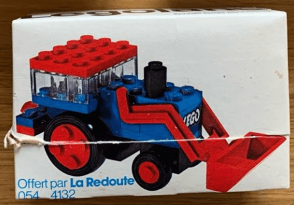 LEGO Excavator {La Redoute Version} (054 4132) (604-3) set, 1971