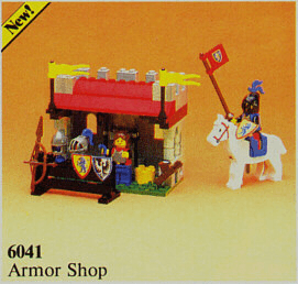 LEGO Armor Shop (6041-1) set, 1986
