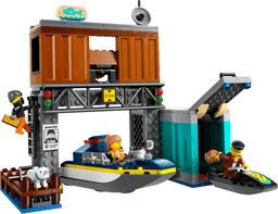 LEGO Police Speedboat and Crooks' Hideout (60417-1) set