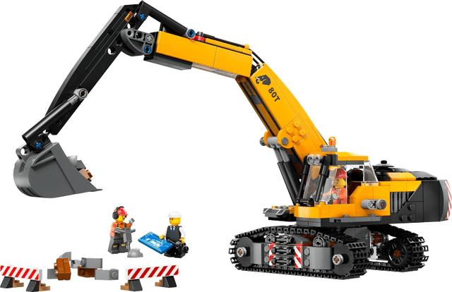 LEGO Construction Excavator (60420-1) set, 2024