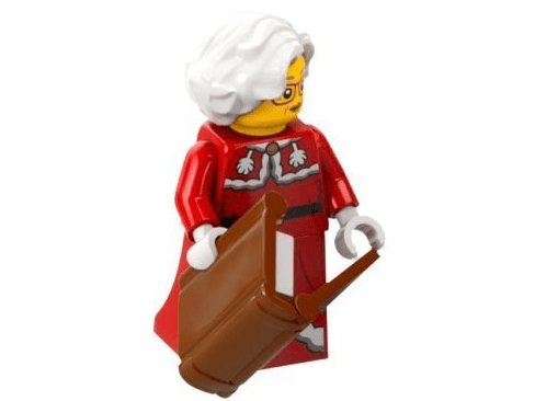 LEGO Advent Calendar 2024, City (Day 17) - Mrs. Claus and Book with List (60436-18) set, 2024