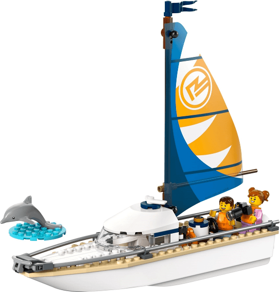 LEGO Sailboat (60438-1) set, 2024
