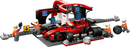 LEGO F1 Pit Stop & Pit Crew with Ferrari Car (60443-1) set