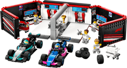 LEGO F1 Garage & Mercedes-AMG & Alpine Cars (60444-1) set