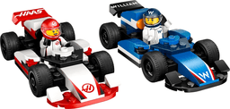 LEGO F1 Williams Racing & Haas F1 Race Cars (60464-1) set