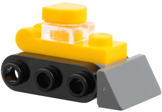 LEGO Advent Calendar 2025, City (Day  2) - Toy Bulldozer (60475-3) set, 2025