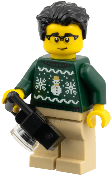 LEGO Advent Calendar 2025, City (Day  5) - Man with Camera (60475-6) set, 2025
