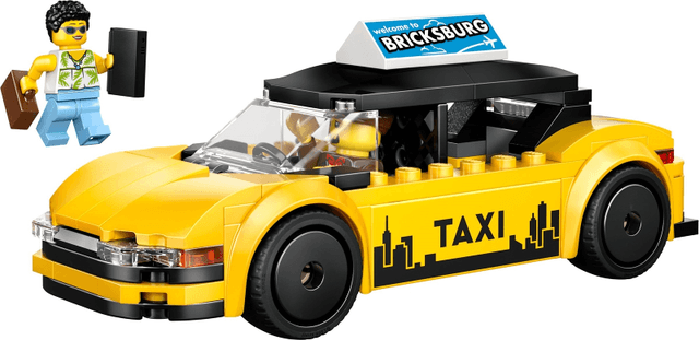 LEGO Yellow Taxi (60487-1) set, 2026