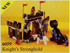 LEGO Knight's Stronghold (6059-1) set, 1990