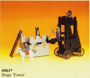 LEGO Siege Tower (6061-1) set, 1984