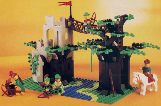 LEGO Forestmen's Crossing (6071-1) set, 1990