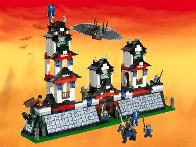 LEGO Flying Ninja's Fortress (6093-1) set, 1998