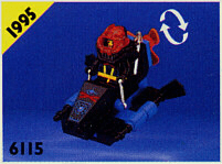 LEGO Shark Scout (6115-1) set, 1995
