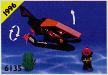 LEGO Spy Shark (6135-1) set