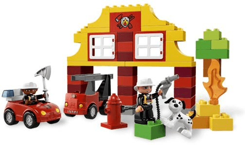 LEGO My First Lego Duplo Fire Station (6138-1) set, 2011