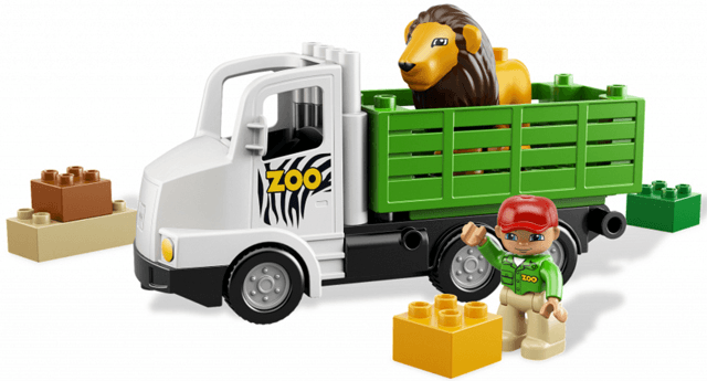 LEGO Zoo Truck (6172-1) set, 2012