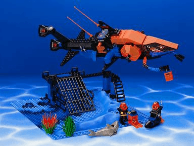 LEGO Shark's Crystal Cave (6190-1) set, 1996
