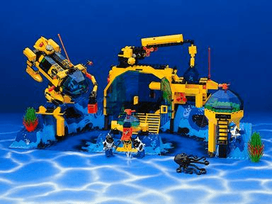 LEGO Neptune Discovery Lab (6195-1) set, 1995