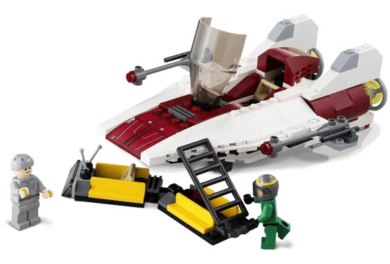 LEGO A-wing Fighter (6207-1) set, 2006