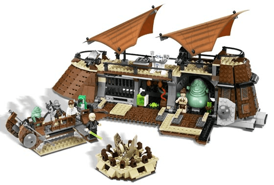 LEGO Jabba's Sail Barge (6210-1) set, 2006