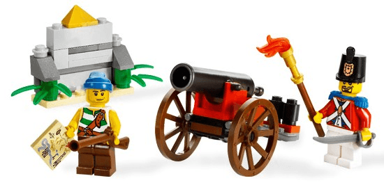 LEGO Cannon Battle (6239-1) set, 2009