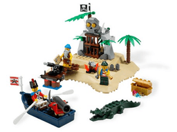 LEGO Loot Island (6241-1) set