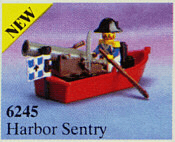 LEGO Harbor Sentry (6245-1) set, 1989