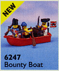 LEGO Bounty Boat (6247-1) set, 1992