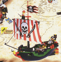 LEGO Cross Bone Clipper (6250-1) set