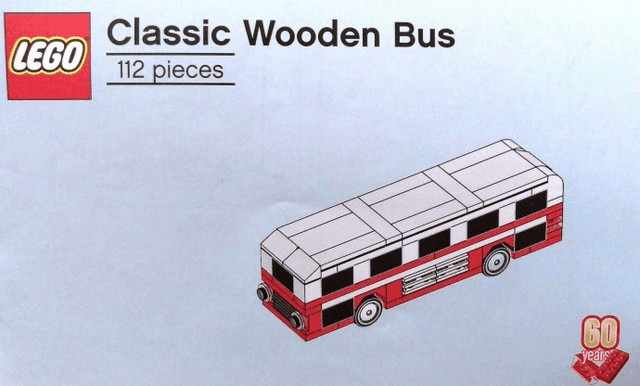 LEGO Classic Wooden Bus (6258622-1) set, 2018