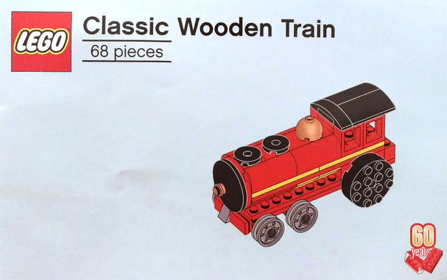 LEGO Classic Wooden Train (6258623-1) set, 2018