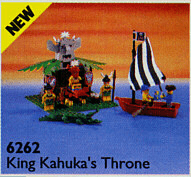LEGO King Kahuka's Throne (6262-1) set, 1994