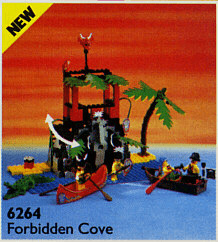 LEGO Forbidden Cove (6264-1) set, 1994
