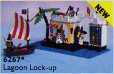 LEGO Lagoon Lock-Up (6267-1) set