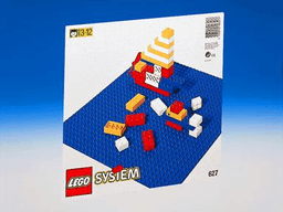 LEGO Baseplate, Blue (627-1) set