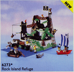 LEGO Rock Island Refuge (6273-1) set