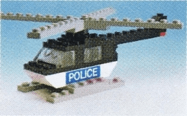LEGO Police Helicopter (628-2) set, 1977